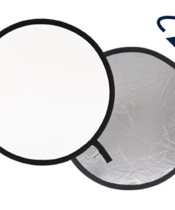 Lastolite 3831 95cm Circular Reflector - Silver & White