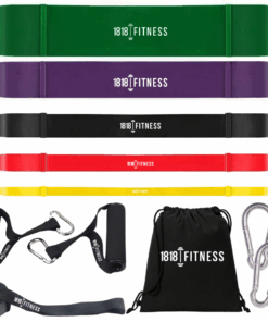 Latex Resistance Bands 11 Piece Set - 1818 Fitness