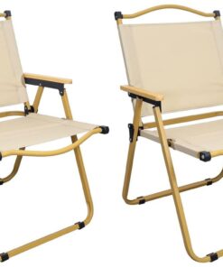 Lawn Chair Ultralight Folding Camping Chair, Director's Chair pack of 2