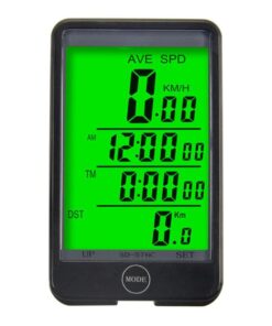 LCD Bicycle Computer Bike Speedometer Cycling Odometer with Backlight