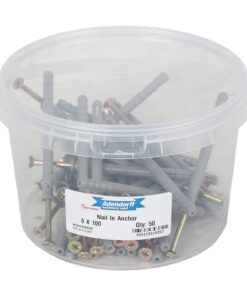 MAC AFRIC Nail In Anchor 8 x 100 MM (50 pack)