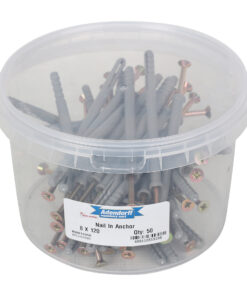 MAC AFRIC Nail In Anchor 8 x 120 MM (50 pack)