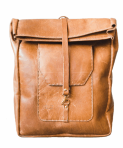Leather Backpack Noah - Tan