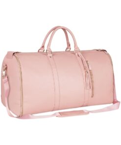 Leather Duffel Bag - Luxurious and Versatile - Elegant Travel Bag for Women