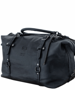 Leather Duffle Bag 2.1 - - Black