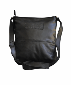 Leather Handbag - Hipster Mini - Black