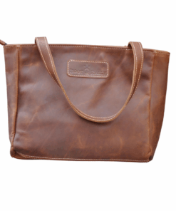 Leather Handbag - Lize-Marie - Tobacco