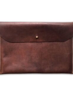 Leather Laptop Sleeve - 13 Inch - Brown