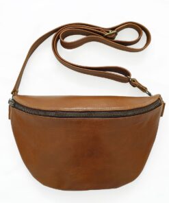 Leather Waist Moonbag