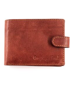 Leather Wallet - Ruby