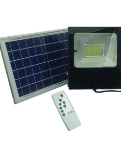 LED 50W Solar Floodlight & Panel with Remote Control