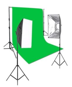 LED Enthusiast Lighting & Backdrop kit (Green)