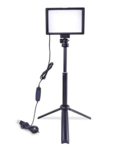 LED Fill Light Photography Lamp with Extendable Tripod Vlogging Kit