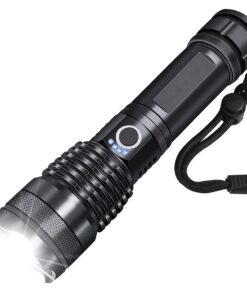LED Flashlight Rechargeable Tactical Waterproof Aluminum Torch- 5Light Mode