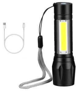 LED Flashlight Rechargeable Torch