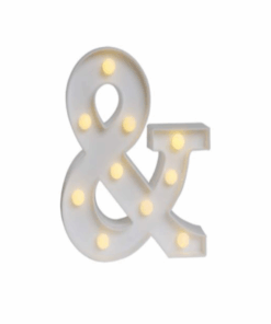 LED Lights Letter -&