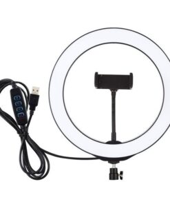 LED Ring Light 20cm & Universal Phone Holder Kit without tripod
