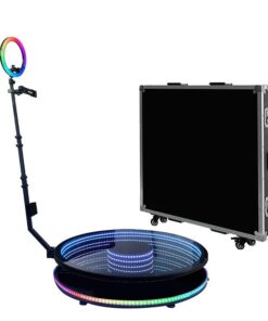 LED Tempered Glass 360 Infinity Photo Booth (86cm)