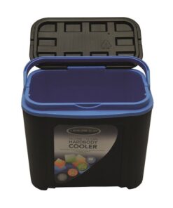 Leisure-Quip 10L Cooler Box - Black & Blue