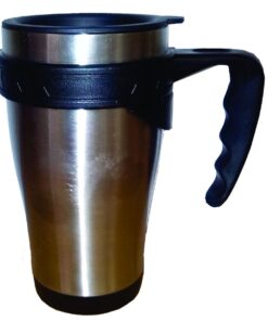 Leisure-Quip - 450Ml Travel Mug - Stainless Steel