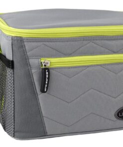 Leisure Quip 8 Can Quilted Cooler Bag - Green