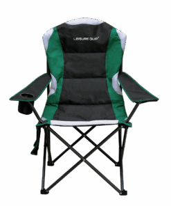 Leisure Quip Bushveld Padded Camping Chair Green/Black 120kg