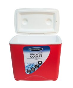 Leisure Quip Hard Body Cooler Red Capacity 10L / 16Cans