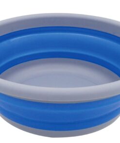 Leisure-Quip - Round Foldaway Washing Up Bowl - Blue