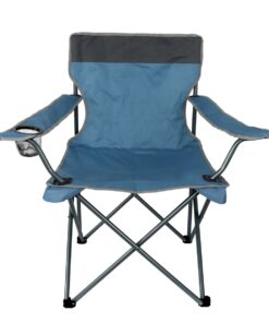 Leisure-Quip Spectator Camping Chair - Blue/Grey - 100kg