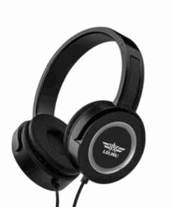 Lelisu - Ls-812 - Bass+ Stereo Hifi Headphone - Black & Orange