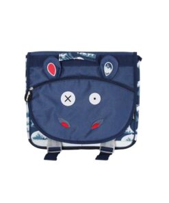 Les Deglingos Medium (43cm) PVC Kid's Backpack - Hippo