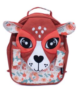 Les Deglingos PVC Kid's Backpack - Deer - 32cm - Small