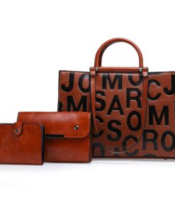 Letters 3-in-1 Bag - Brown