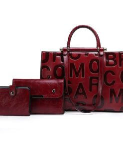 Letters 3-in-1 Bag - Red