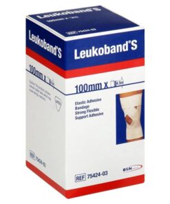 Leukoband S Elastic Adhesive Bandage Sports Strapping - 100mm - 1 Pack