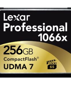 Lexar 256GB Professional 1066x UDMA 7 Compact Flash CardÂ 160 MB/s