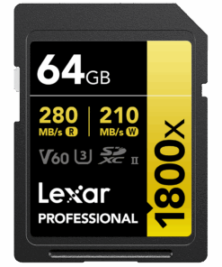 Lexar SD Gold 1800x UHS-II 64GB