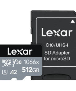 Lexar SD Mirco Silver 1066x UHS-I 512GB + SD Adapter