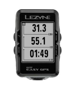 Lezyne Macro Easy GPS with Mount and USB Chargeable