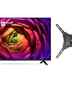 LG 43" UR7300 4K UHD Smart TV with Magic Remote and Wall Mount Bracket