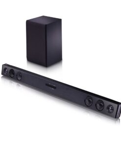 LG SQC2 2.1Ch 300W Soundbar with Wireless Subwoofer and Bluetooth