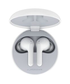LG TONE Free FN4 Bluetooth Wireless Earbuds with Meridian Audio - White