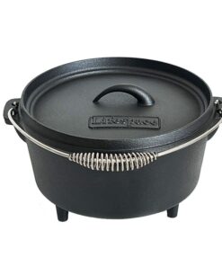 Lifespace Cast Iron Dutch Oven Bread Pot 24,5cm
