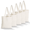 Lifestyle - 100% Cotton Tote Eco Bags - 5 Pack