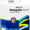 Lifetrek DEET Free Mosquito Repellent Adult Wrist Band Nite Glo 6 Pack