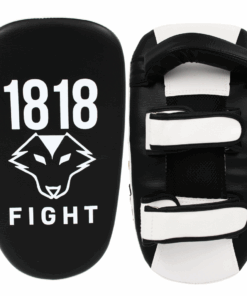 Light Muay Thai Strike Pads - 1818 Fight - Black