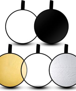 Light Reflectors Light Diffuser 5 in 1 Collapsible Photography Reflector
