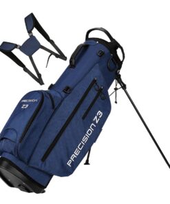 Lightweight and Portable Double Shoulder Golf Club Stand Gun Bag - Blue