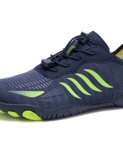 Lightweight Durable Aqua Water Beach Shoes - Blue and Green - UK 9