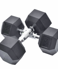 Ligum Fight Gear Hex Dumbbell - Pair - 35 kg